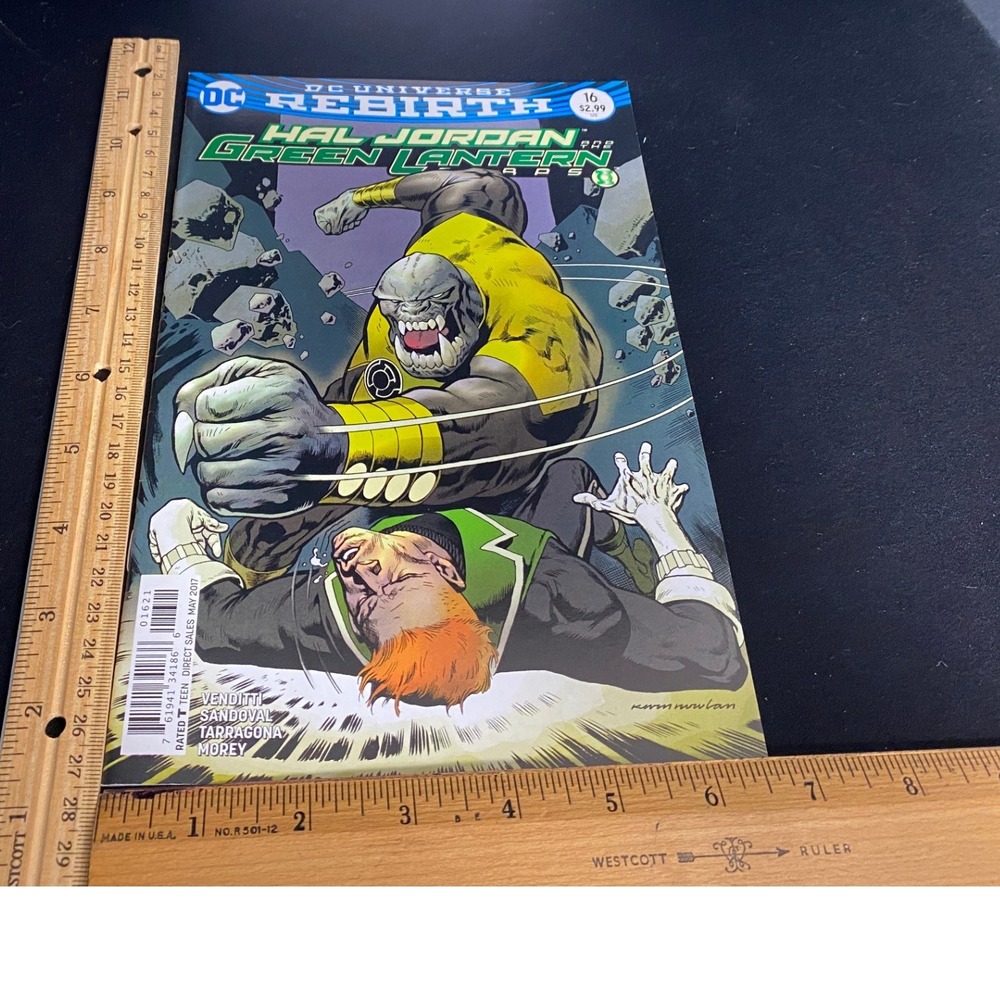 DC Universe Hal Jordan and the Green Lantern Corps Rebirth 16 Comic Book‎
